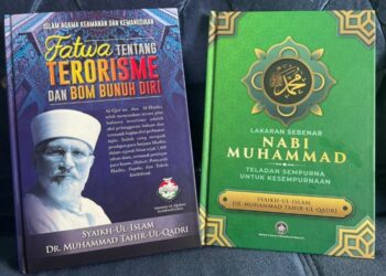 KEDUA-DUA buah buku ini adalah antara sumbangan penting Tahir-ul-Qadri dalam wacana antarabangsa mengenai Islam dan keamanan.