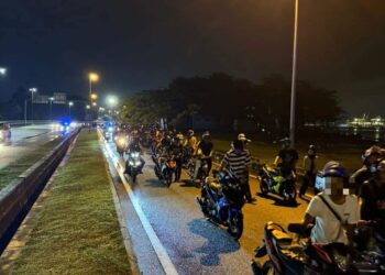 SEBANYAK 48 buah motosikal telah disita dalam Op Samseng Jalanan di sekitar kawasan Lebuhraya Lingkaran Luar Butterworth (BORR), Pulau Pinang