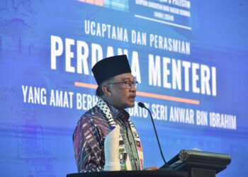 Perdana Menteri, YAB Dato’ Seri Anwar Ibrahim berucap di 
Majlis Muktamar Masjid Semalaysia Untuk Al-Aqsa dan Palestin di Masjid Wilayah Persekutuan hari ini.