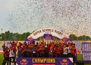 SEKOLAH Menengah Sains Hulu Selangor (Semashur) merangkul trofi Super Schools Rugby (SSR) 2024 di Stadium UiTM Shah Alam, semalam.