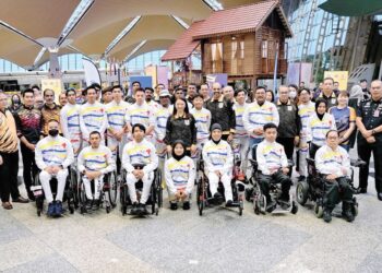 SEPANG: Menteri Belia dan Sukan, Hannah Yeoh optimis atlet para negara mampu membawa pulang empat pingat emas seperti yang disasarkan Majlis Paralimpik Malaysia (MPM)- IHSAN MSN