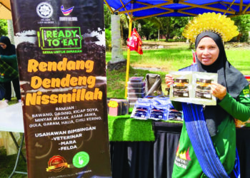 rendang dendeng Nissmillan mula mendapat sambutan menggalakkan selepas diiktiraf halal.