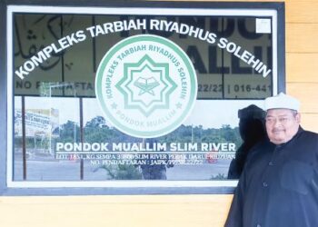 MOHD. Tarmizi Ab. Rahman Pengasas Kompleks Tarbiah Riyadhus Solehin (Pondok Muallim), Kampung Sempa, Slim River, Tanjung Malim. – mingguan/ MEGAT LUTFI MEGAT RAHIM