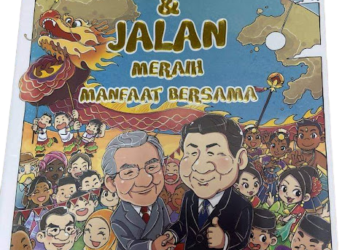 KOMIK berjudul Inisiatif Jalur dan Jalan Meraih Manfaat Bersama tulisan bekas ahli DAP, Hew Kuan Yau.