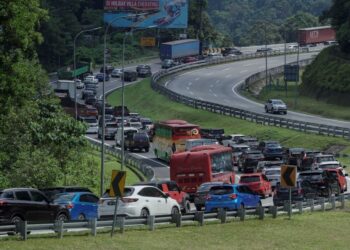 TARFIK sesak sempena cuti sekolah. - PLUS TRAFIK