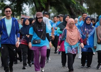 AKTIVITI  fizikal perlu dijadikan sebahagian daripada rutin harian masyarakat dalam  meningkatkan tahap kecergasan dan mengurangkan risiko obesiti.