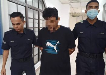 BEKAS pengawal keselamatan yang mengaku OKU diiringi polis ketika didakwa di Mahkamah Sesyen atas pertuduhan merogol dan menyamun anak saudaranya.