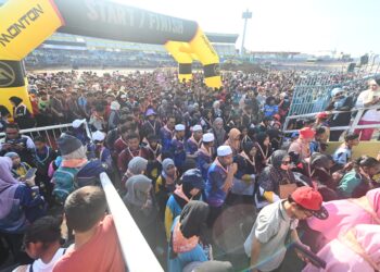 LEBIH 19,000 peserta menyertai Festival Pengakap Antarabangsa Pahang 2024 (PISSF 2024) di Stadium Darul Makmur di Kuantan, Pahang. - FOTO/SHAIKH AHMAD RAZIF