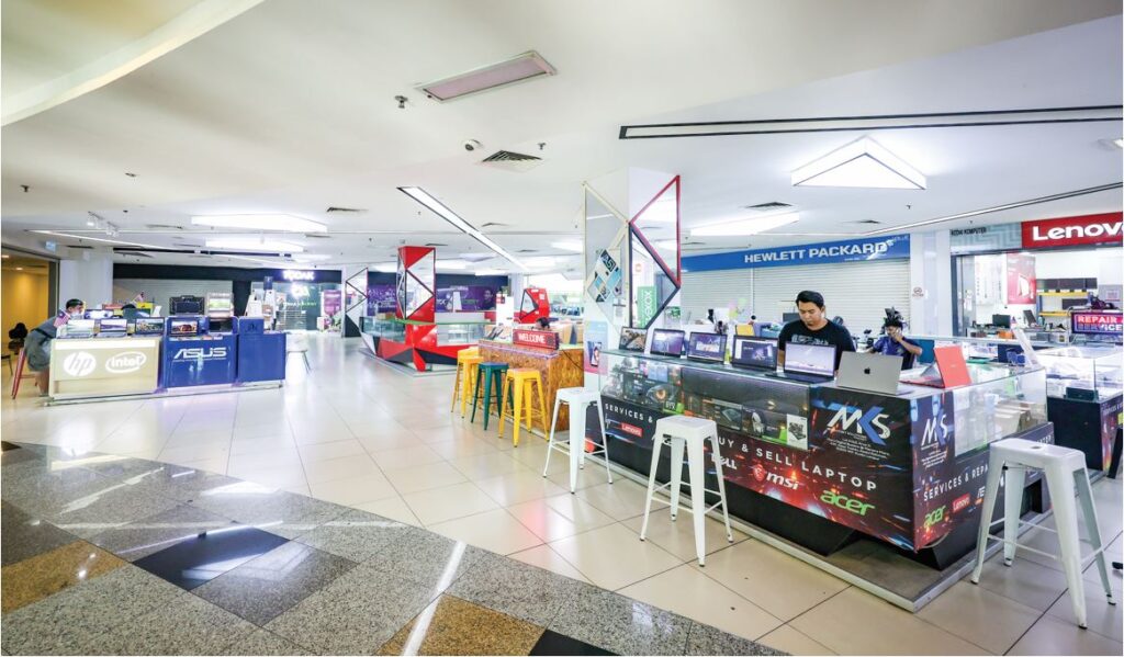 Alih Mara Digital Mall ke aras bawah