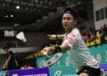 PEMAIN negara, Soong Joo Ven mara ke pusingan kedua Cabaran Badminton Antarabangsa Petronas yang berlangsung di Arena Badminton Perak di Ipoh. - UTUSAN