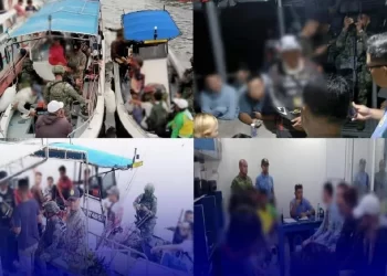 Tangkap layar laporan PNA berkaitan penahanan individu termasuk warga Malaysia di kawasan perairan Sitangkai, Tawi-Tawi, Wilayah Selatan Filipina Ahad lalu. - GAMBAR FACEBOOK PNA