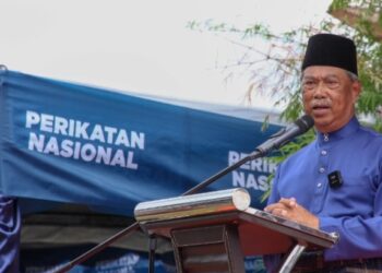 MUHYIDDIN Yassin dijadual mengumumkan nama calon PN yang akan bertanding pada PRK DUN Mahkota, malam esok.