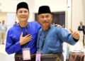 Calon Barisan Nasional (BN), Syed Hussien Syed Abdullah (kiri) dan calon Perikatan Nasional (PN), Mohamad Haizan Jaafar menyerahkan 'nasib' mereka kepada para pengundi.