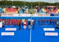 PASUKAN hoki kebangsaan melakar kemenangan pertama Trofi Juara-juara Asia (ACT) 2024 selepas menewaskan Jepun di Hulunbuir, China, hari ini. - IHSAN KHM