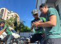 PELUMBA Nusantara Pro Cycling, Zulhelmi Zainal ketika sesi latihan di sekitar kawasan Pulau Langkawi, kelmarin.