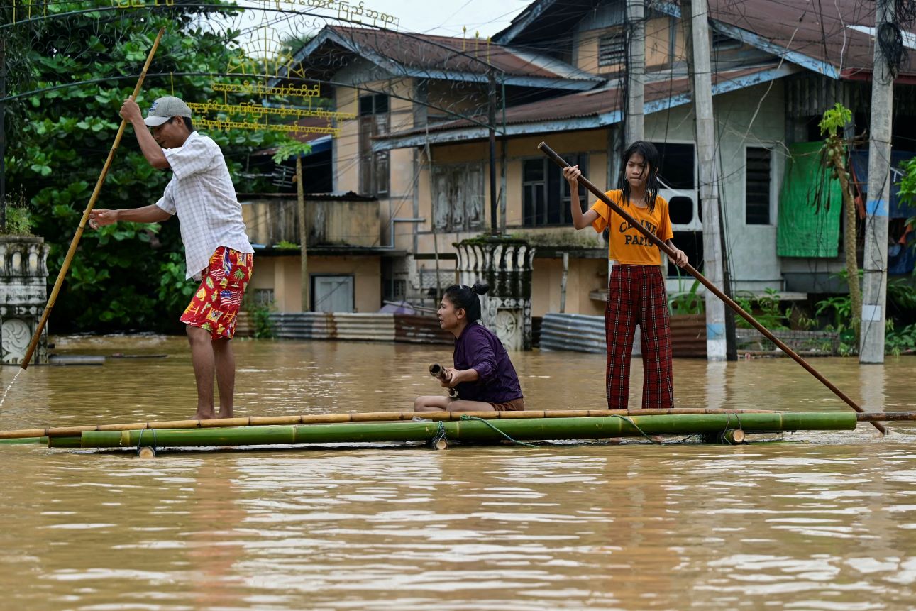 236 maut banjir di Myanmar