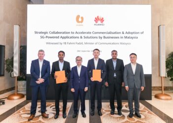 U MOBILE dan Huawei akan meneroka inisiatif mempromosi penggunaan X2B, seperti ujian teknologi baharu dan pengenalan ekosistem rakan kongsi terminal 5G bagi memenuhi keperluan perusahaan tertentu.