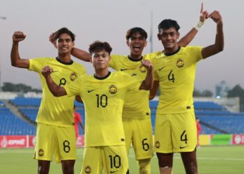 PEMAIN bawah 19 (B-19) enggan dibuai dengan kejayaan mereka menewaskan Oman 2-1 dalam aksi pertama Kumpulan E kelayakan Piala Asia B-20 2025 di Tajikistan, semalam. - Ihsan AFC