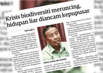 KERATAN laporan Utusan Malaysia.