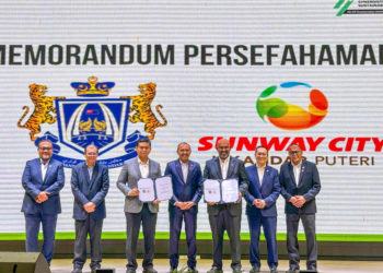 MAJLIS menandatangani MoU antara Sunway Property dan MBIP baru-baru ini.