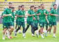 PEMAIN KDA FC kembali menjalani latihan di Stadium Darul Aman, semalam.- IHSAN KDA FC