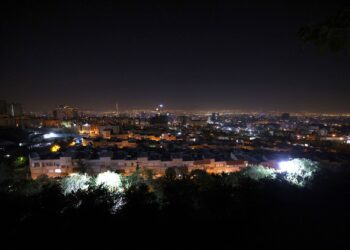 PEMANDANGAN udara lokasi sasaran bedilan Israel di bandar Teheran, Iran.-AFP