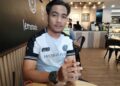 MUHAMMAD DHIRAR Raihan ketika ditemui Utusan Malaysia di sebuah restoran di Melaka baru-baru ini. – UTUSAN/AMRAN MULUP