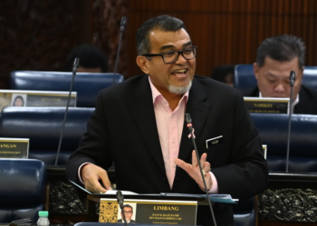 HASBI Habibollah semasa sesi Pertanyaan-Pertanyaan bagi Jawab Lisan di Dewan Rakyat, hari ini. - JABATAN PENERANGAN MALAYSIA