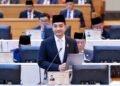 ONN HAFIZ Ghazi menjawab soalan dalam Sidang DUN Johor di Kota Iskandar, Iskandar Puteri.