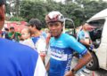 PELUMBA Henxiang Pro Cycling, Muhammad Iqbal Daniel Mohd Nawawi, ketika ditemui pemberita selepas perlumbaan Le Tour de Langkawi (LTdL) 2024 peringkat keenam dari Batu Pahat ke Kulai, di sini, semalam.