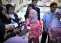 MENTERI Pembangunan Wanita, Keluarga dan Masyarakat, Datuk Seri Nancy ketika sidang media pada pelancaran Dasar Sosial Negara 2030 di Dewan Merdeka, Pusat Dagangan Dunia Kuala Lumpur (WTCKL). Foto : Saddam Yusoff