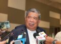 MOHAMAD Sabu dalam sidang akhabar pada Majlis Apresiasi Media MAHA 2024 di Tamu Hotel & Suites, di sini hari ini. UTUSAN/AMIR KHALID