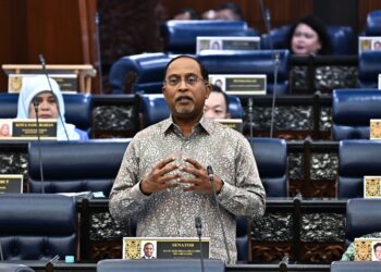 ZAMBRY Abdul Kadir semasa sesi Pertanyaan-Pertanyaan Menteri di Dewan Rakyat, hari ini. - JABATAN PENERANGAN MALAYSIA