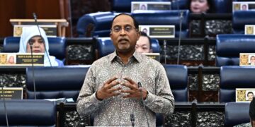 ZAMBRY Abdul Kadir semasa sesi Pertanyaan-Pertanyaan Menteri di Dewan Rakyat, hari ini. - JABATAN PENERANGAN MALAYSIA