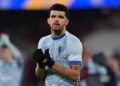 DOMINIC Solanke akan beraksi bersama England  apabila menentang Greece dalam Liga Negara-Negara Eropah, esok. - AFP