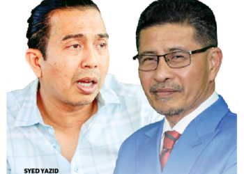 Syed Yazid Syed Omar(kiri) dan Datuk Abdullah Sani Abdul Hamid akan bersaing sengit merebut jawatan Presiden Persatuan Bolasepak Kuala Lumpur (KLFA) .