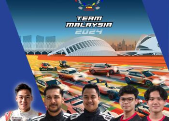 BARISAN pelumba dan peserta E-sports yang akan menyertai FIA Motorsport Games pada 23-27 Oktober ini di Litar Ricardo Tormo, Valencia, Sepanyol. - IHSAN MAM