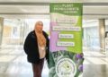 AFIFAH Mohamad ketika berada di luar lokasi pembentangan kajian sempena Persidangan Patologi Tumbuhan 2024 di Universiti Oxford, London baru-baru i