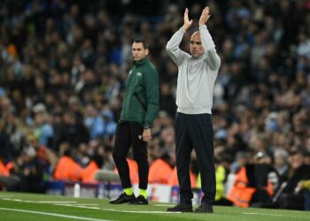 PEP GUARDIOLA - AFP