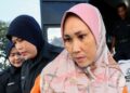 NORIZAN Ismail dibawa ke Mahkamah Majistret Dungun, Terengganu, semalam. – UTUSAN/PUQTRA HAIRRY ROSLI