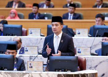 ONN HAFIZ Ghazi menghadiri sidang DUN Johor di Kota Iskandar, Iskandar Puteri.