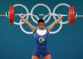 Mohamad Aniq Kasdan beraksi dalam acara angkat berat Sukan Olimpik 2024 di Paris, Ogos lalu. - AFP