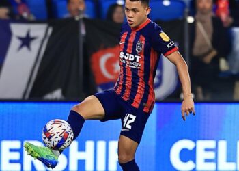 ARIF Aiman Hanapi kini merupakan aset penting buat Johor Darul Ta'zim (JDT).- IHSAN JOHOR SOUTHERN TIGERS