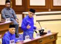 WAN ROSDY Wan Ismail membentangkan Belanjawan Pahang 2025 di Wisma Sri Pahang di Kuantan, Pahang.