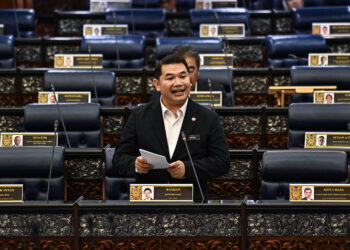 RAFIZI pada sesi Penggulungan Kementerian Ekonomi Rang Undang-undang (RUU) Perbekalan 2025, di Dewan Rakyat, hari ini. - JABATAN PENERANGAN