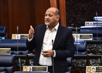 GOBIND Singh Deo ketika di Dewan Rakyat, di sini hari ini. - JABATAN PENERANGAN MALAYSIA