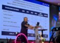 AYOB Khan Mydin Pitchay menyampaikan ceramah sempena Sambutan Hari Integriti Peringkat Majlis Bandaraya Kuantan (MBK) di Kompleks Bandaraya Kuantan di Kuantan, Pahang.