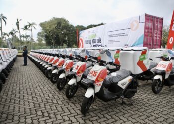 Motosikal EV Modenas akan dijual ke pasaran umum pada suku pertama tahun depan. – UTUSAN/SHAHIR NOORDIN