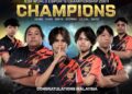 Pasukan MLBB Malaysia muncul juara dunia. - IHSAN Malaysia Esports Federation