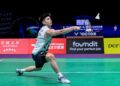 Perseorangan lelaki negara, Leong Jun Hao tewas kepada pemain China Li Shi Feng pada final Kejohanan Badminton Jepun Masters di Kumamoto, Jepun, semalam.-AFP